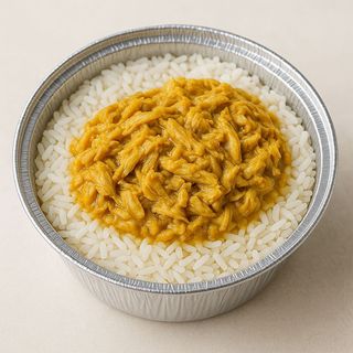 Pollo Curry Con Arroz 