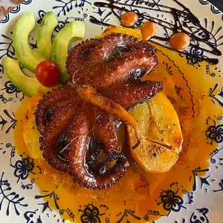 Pulpo a la brasa