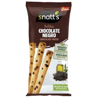 Snatt's Palitos con chocolate negro
