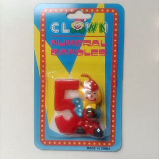 Vela payaso nº5