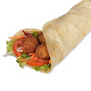 Durum O Pan Pita Falafel