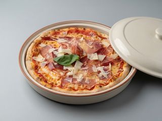 Pizza Prosciutto Crudo y parmesano (33 Cm.)