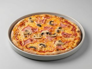 Pizza Cotto Y Funghi (33 Cm.)