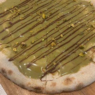 Pizza pistacchio