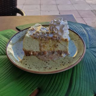 Cheesecake Casera de PISTACHO