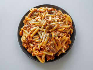 Macarrones a la boloñesa