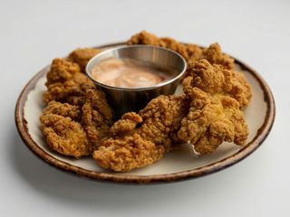 Chicken estilo Kentucky y Miel Mostaza