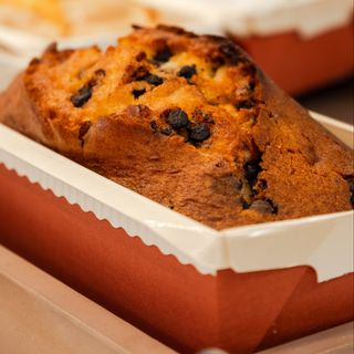 Bizcocho con pepitas de chocolate