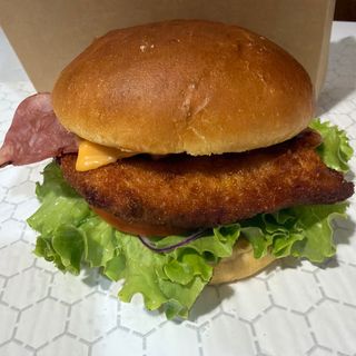 Hamburguesa Clásica De Pollo