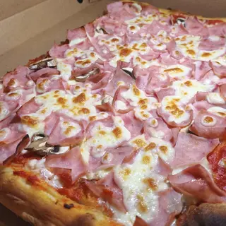 Pizza prosciutto Y Champiñones 30/40