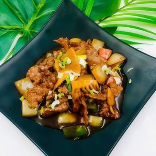 26. Ternera con Salsa De Ostra