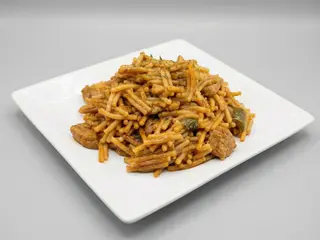 Ración de Fideua de Carne y seta Shitake (1 persona)