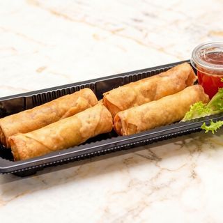 Rollitos vegetal fritos 4 uds