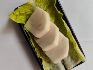 Sashimi de pez mantequilla