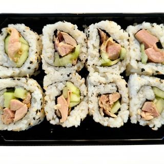 Uramaki pato asado