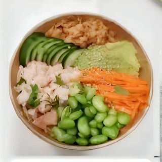 Poke spicy langostino