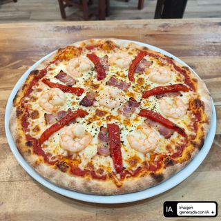 Piza Gambas (30 Cm.)