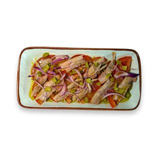 Ensalada de tomate y ventresca