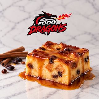 PUDING CON NUECES PASAS Y BIZCOCHO