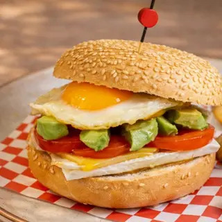 Bagel Avocado