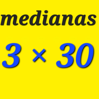 3 PIZZAS MEDIANAS × 30€