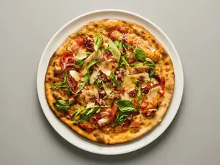 Jamón Ibérico y Grana Padano D.O.P.