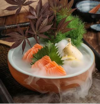 22D- Sashimi salmón (12 pzs.)