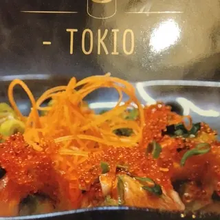 Tempura de gambas roja chili dulce
