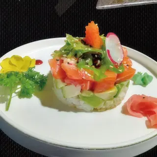 Tarta de salmón