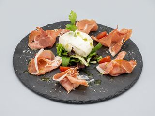 Jamón de Parma y melón