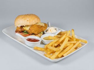 Hamburguesa De pollo