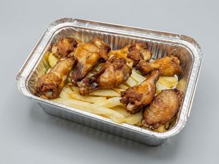 media alitas pollo barbacoa 