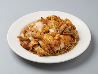 Tallarines Con Pechuga De Pollo