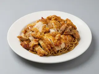 Tallarines Con Pechuga De Pollo