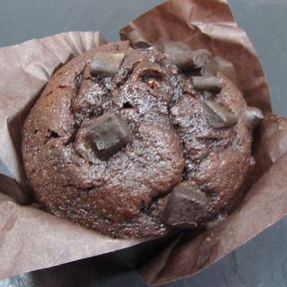 Muffin relleno de Nutella