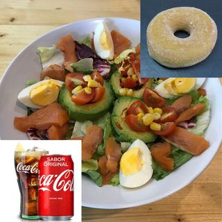 ENSALADA + POSTRE + BEBIDA