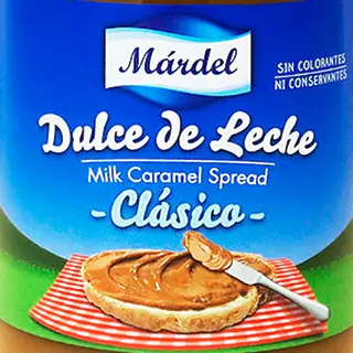 Panini relleno de dulce de leche Márdel