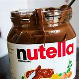 Panini relleno de Nutella