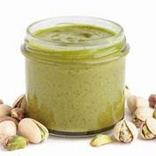 Panini relleno de crema de pistacho