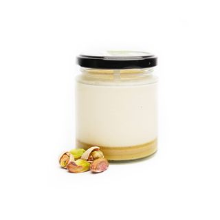 Tarta de queso de pistacho