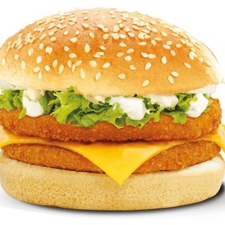 DOUBLE CHICKEN BURGER