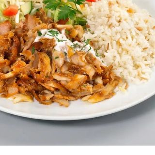 Menu Arroz con carne pequeño