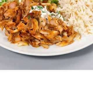 Menu Arroz con carne grande