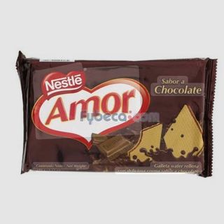 Galleta amor de chocolate