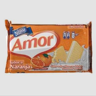 Galleta amor naranja
