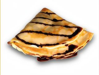 Crepe de Chocolate, Avellanas y Natillas