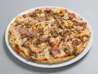 Pizza Lomo Apolinario (26 Cm.)
