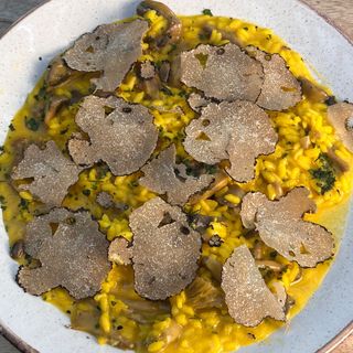 Risotto Al Funghi E Zafferano