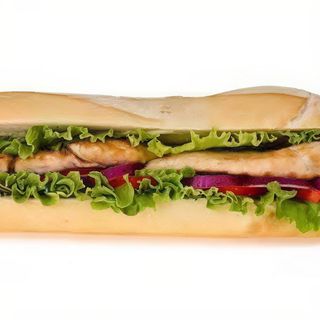 Baguette Escalope de pollo Preparado