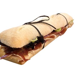 Bocata Gourmet Paleta ibérica con queso brie